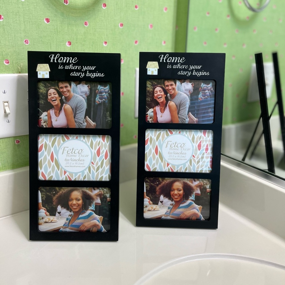 Fetco Black Multi-Photo Frame